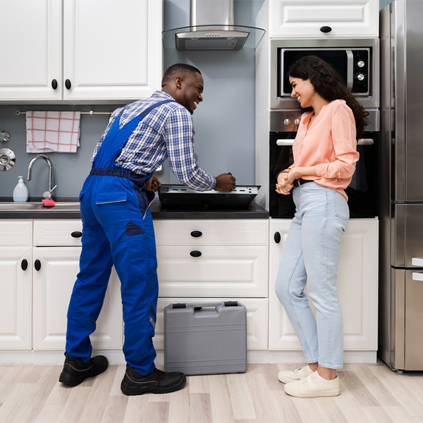 what kind of warranty do you offer on your cooktop repair services in Tipton County